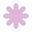 Purple asterisk icon