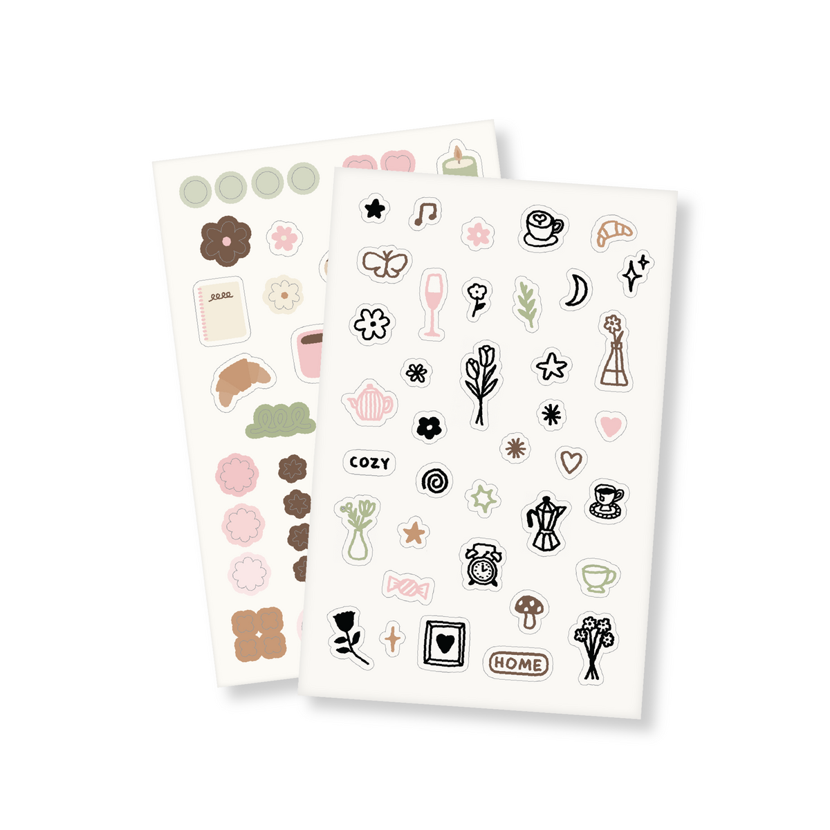 Everyday Edit illustration stickers for scrapbooking