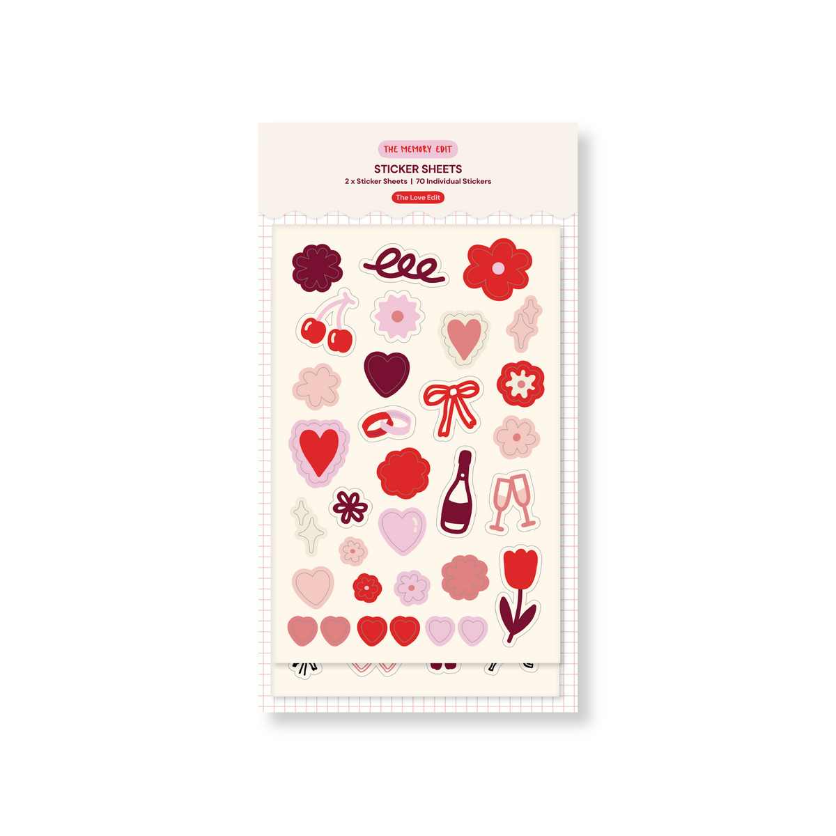 Love Edit illustration stickers