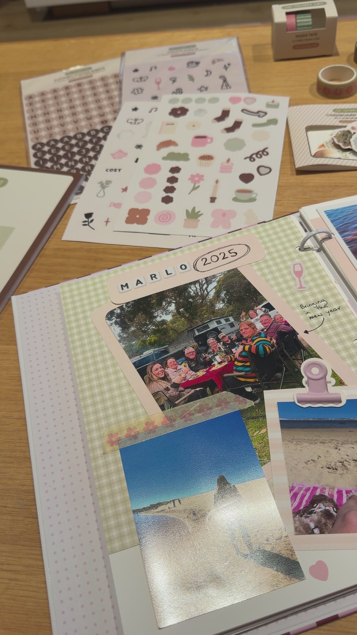 Scrapbooking supplies and ideas