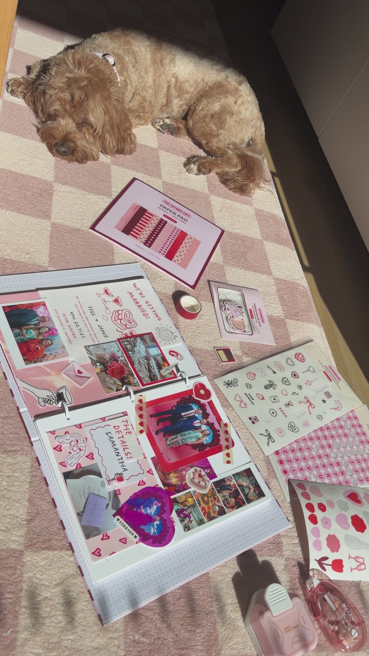 Scrapbook memory keeping ideas